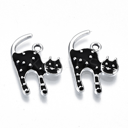 Eco-Friendly Zinc Alloy Pendants FIND-N048-45A-NR-1