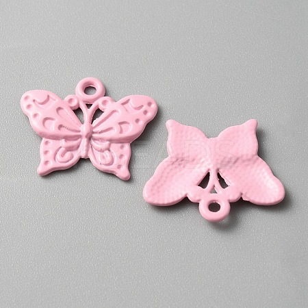 Baking Paint Alloy Pendants FIND-TAC0011-82D-1