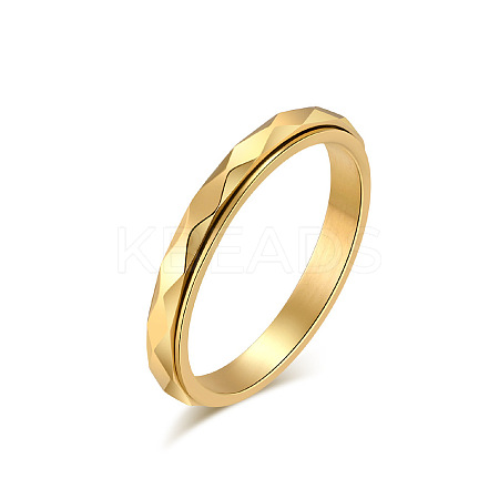 304 Stainless Steel Rotating Finger Rings FS-WGA316C-01-1