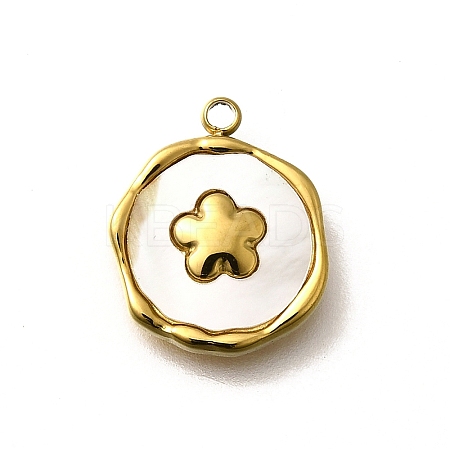 304 Stainless Steel Pendants STAS-R153-03G-01-1