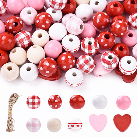 DIY Valentine's Day Themed Jewelry Making Kits DIY-YW0012-81-1