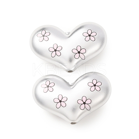 Plating Printed Acrylic Beads AC-CBA655C-09-1