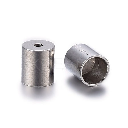 Tarnish Resistant 304 Stainless Steel Cord Ends LS-X-STAS-H467-09P-6mm-1