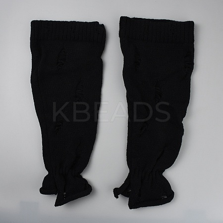 Polyester Leg Sleeves AJEW-WH20064-16A-1