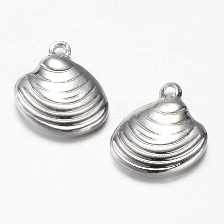 Non-Tarnish 304 Stainless Steel Charms STAS-P171-37P-1
