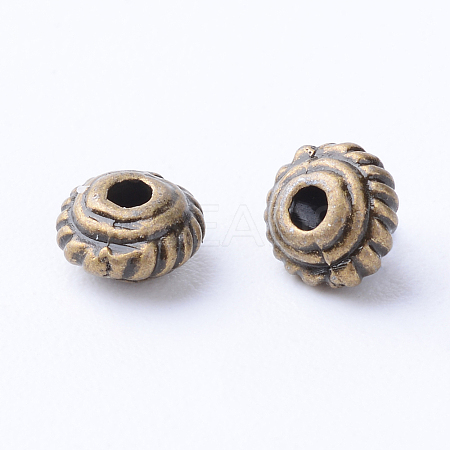 Tibetan Style Alloy Spacer Beads LS-TIBE-Q063-40AB-NR-1
