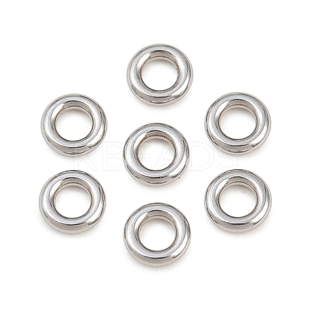 304 Stainless Steel Closed Jump Rings STAS-G393-06P-04-1