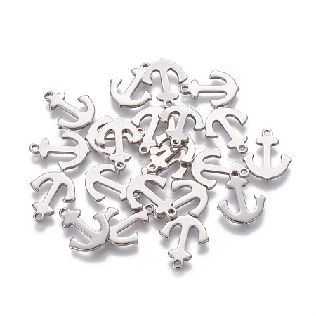 Tarnish Resistant 201 Stainless Steel Pendants STAS-L234-090P-1