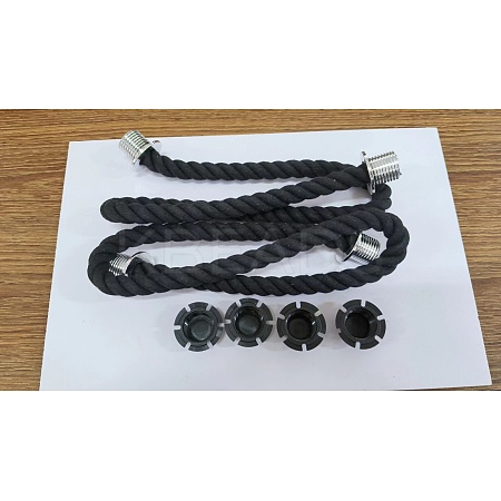 Practical Twisted Cotton Rope Bag Handle FIND-WH0116-34B-1