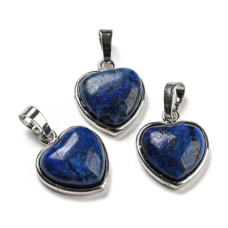 Natural Lapis Lazuli Pendants G-I358-A19-1