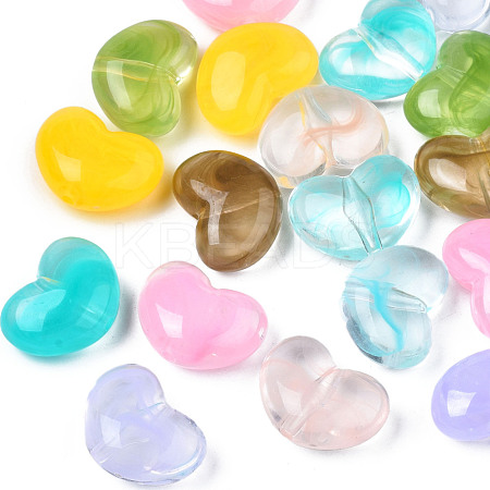 Transparent Acrylic Beads OACR-N008-54-1