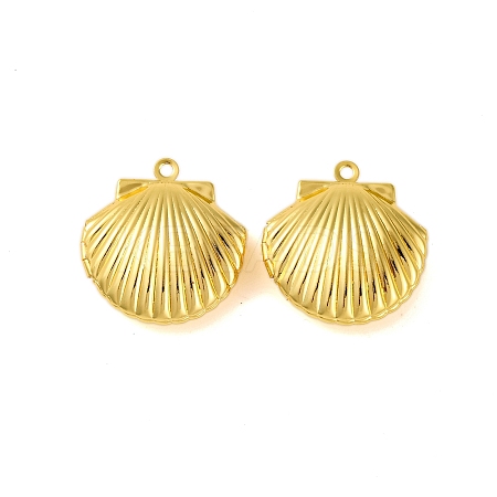 Rack Plating Brass Locket Pendants LS-KK-K277-07G-1
