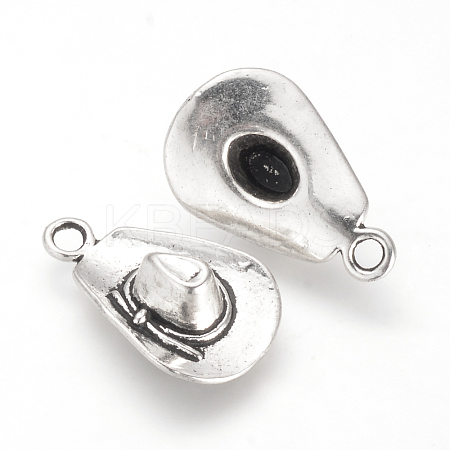 Tibetan Style Alloy Pendants LS-TIBE-Q070-03AS-RS-1