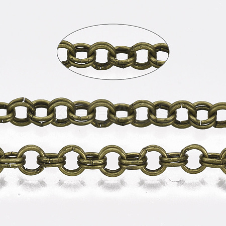 Iron Rolo Chains CH-S125-011C-AB-1