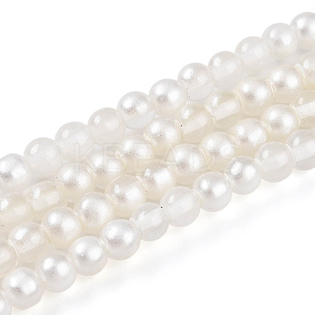 Baking Paint Transparent Glass Beads X1-DGLA-N011-4mm-01-1
