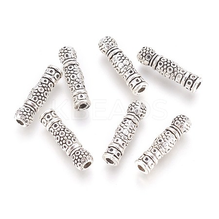 Tibetan Style Alloy Tube Beads LS-LF0658Y-1