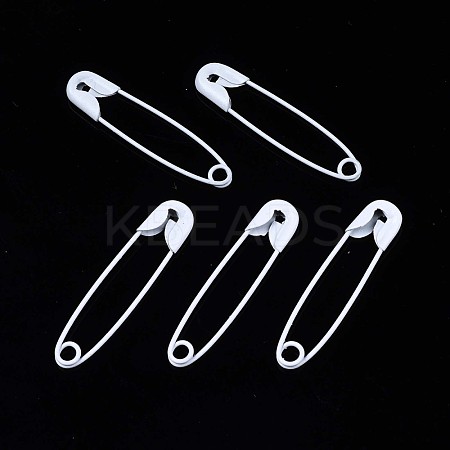 Spray Painted Iron Safety Pins IFIN-T017-02O-NR-1