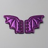 Bat Wing Cloth Shoe Lace Charm DIY-WH0308-467C-1