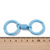 Alloy Spring Gate Clasps PALLOY-Q009-01H-3