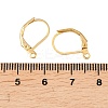 Brass Lever Back Hoop Earrings KK-EC223-C-4