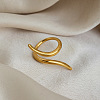 Minimalist 304 Stainless Steel Open Cuff Rings for Women LS-VA6115-4