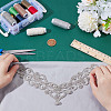Flower Hotfix Rhinestone Iron on Patches Appliques DIY-WH0671-064A-3