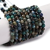 Natural Chrysocolla Beads Strands G-A235-A05-01-1