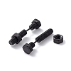 304 Stainless Steel Screw Bolt Ear Taper Stretcher for Woman Men EJEW-F312-08EB-2