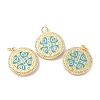 Rack Plating Brass Pendants KK-F852-26G-3
