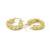 Brass Hoop Earrings for Women EJEW-M213-42G-2