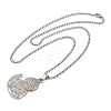201 Stainless Steel Saint Jude Pendant Necklaces for Men Women LS-NJEW-K283-16P-4