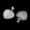Natural Quartz Crystal Pendants G-A298-03P-2