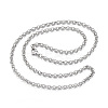 Tarnish Resistant 304 Stainless Steel Necklaces LS-NJEW-E080-03P-1