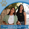 Paw Print Hotfix Glass Rhinestone LS-DIY-WH0453-71B-02-7