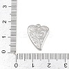 304 Stainless Steel Pendants STAS-L313-01B-P-3