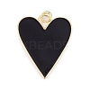Brass Enamel Pendants X-KK-M205-13G-01-1