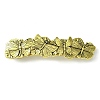 Butterfly Alloy Hair Barrettes OHAR-C010-03AG-1