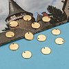 Ion Plating(IP) 304 Stainless Steel Charms X-STAS-F075-07A-6