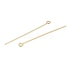 Brass Eye Pins KK-H502-02G-G-2