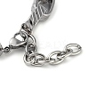 Non-Tarnish 304 Stainless Steel Box Chain Bracelet LS-STAS-Z055-06P-3