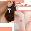 44Pcs 22 Colors Alloy Enamel Connector Charms ENAM-CJ0006-64-7