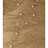 Stainless Steel & Imitation Pearl Round Link Chain Necklaces for Women WGE4439-02-1