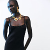 Alloy Bib Necklaces for Women FS-WGC5177-01-2