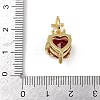 Brass Glass Pendants KK-R226-03G-01-3