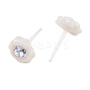 Hypoallergenic Bioceramics Zirconia Ceramic Stud Earrings EJEW-C111-10B-3
