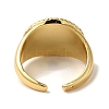 Brass Micro Pave Cubic Zirconia Open Cuff Rings for Women RJEW-G325-01C-G-3