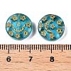 Transparent Lampwork Beads LAMP-P065-04A-14-3