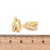 Brass Rhinestone Pendants KK-E793-02G-3