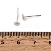Rack Plating Iron Ear Studs Findings IFIN-M029-06P-NR-4