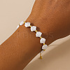 Adjustable Imitation Shell Slider Bracelets IC4900-2